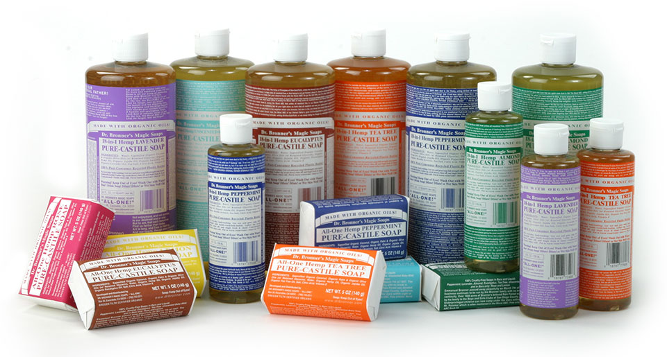 Dr. Bronner’s Magical soaps
